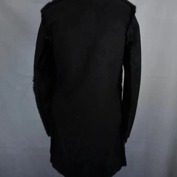 Faux Suede With fur lining Coat - Picture 4 of 4